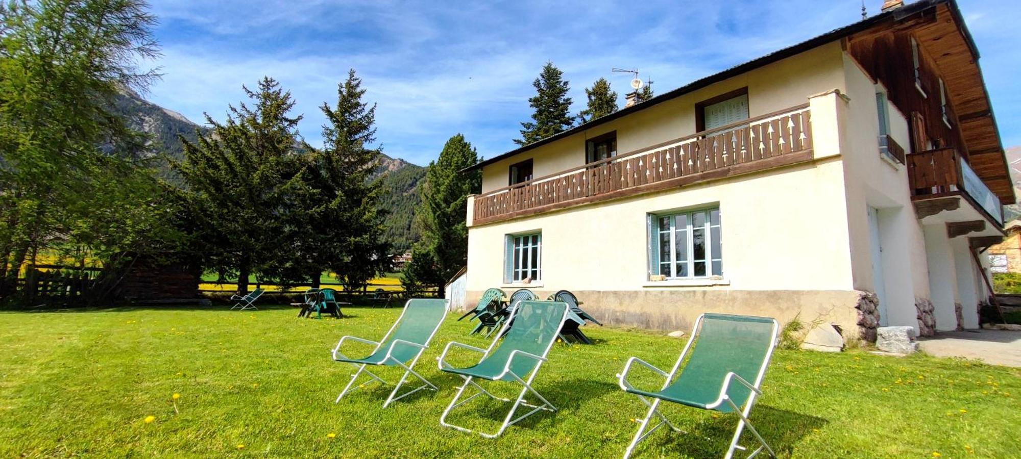 Gite Montagne 1 A 25 Places "Chalet Coste Belle" Ceillac Exterior photo